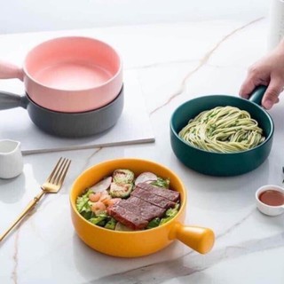 Bát gốm sứ có tay cầm