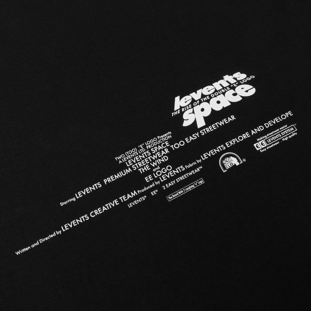 Áo thun LEVENTS Diamond "2E" Logo/ Black