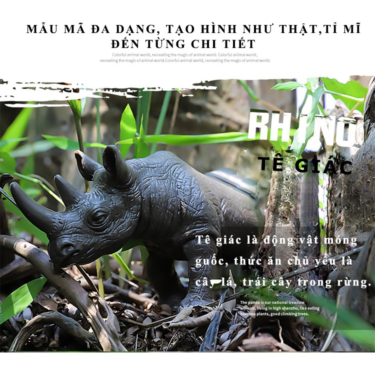 Đồ Chơi Mô Hình Các Con Thú Hoang Dã