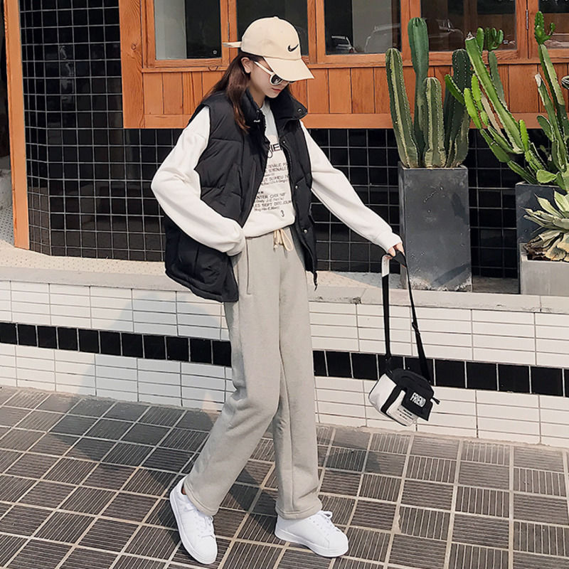 Quần Dài Ống Rộng Màu Trơn Thoáng Khí Thời Trang Cho Nữ | BigBuy360 - bigbuy360.vn