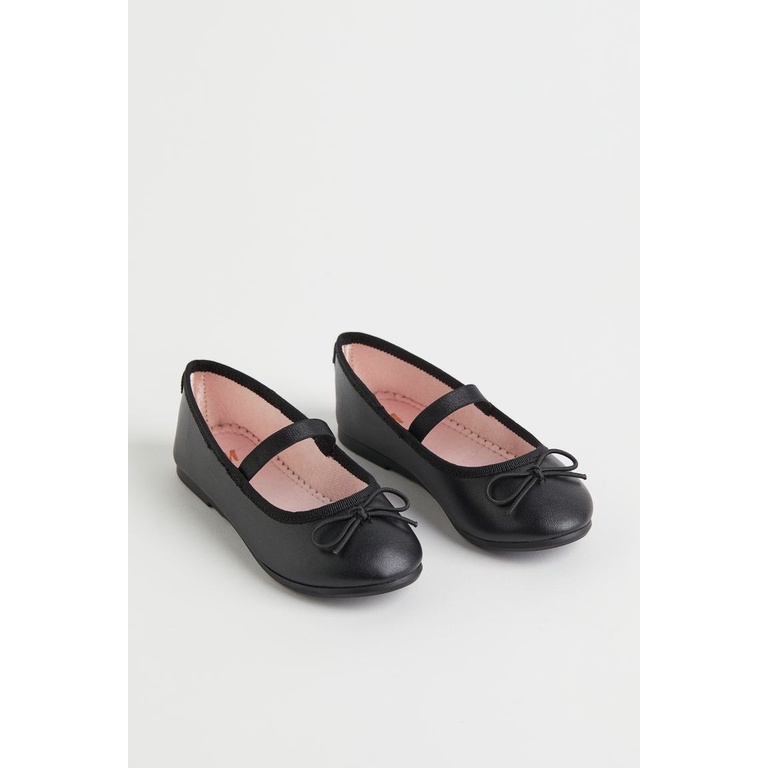 Giày búp bê đen HM H&M size 24-34_ hàng chính hãng authentic