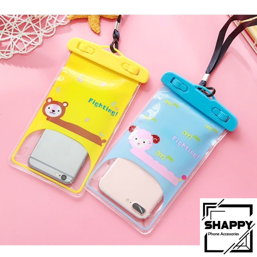 Túi Chống Nước Cho Điện Thoại Siêu Dễ Thương - Có Dây Đeo Kèm Theo [Shappy Shop]