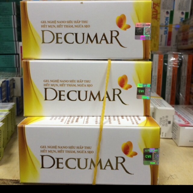 DECUMAR NGỪA MỤN GIẢM THÂM MỤN