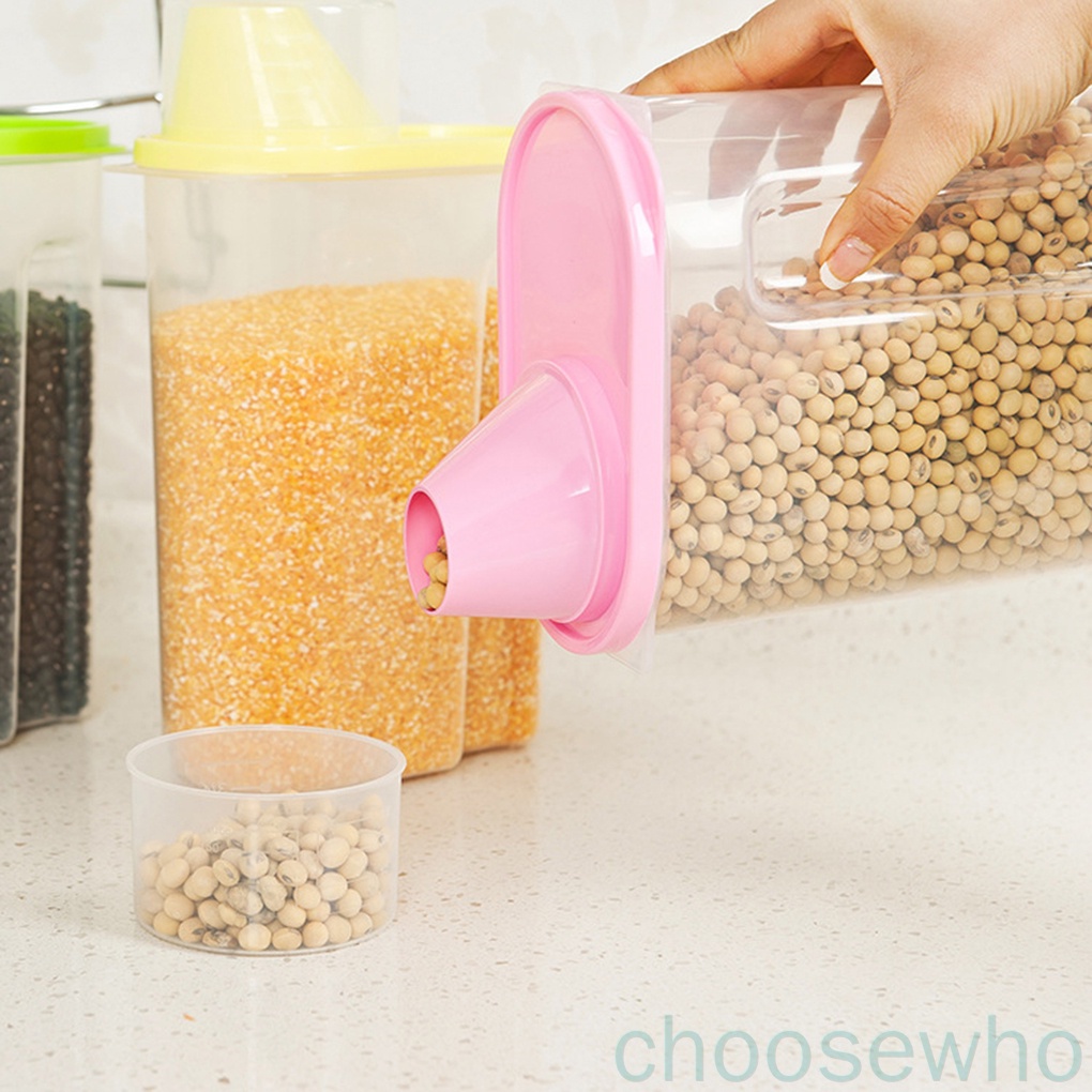 Hộp đựng ngũ cốc kháng khuẩn thiết kế tiện dụng