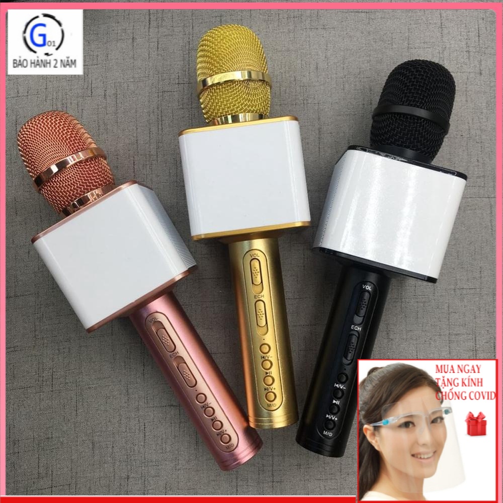 Micro bluetooth Karaoke không dây SD-08 dòng 2021 ☢️FreeShip☢️ Micro kèm loa hàng loại 1 âm thanh cực chuẩn BH 6 tháng