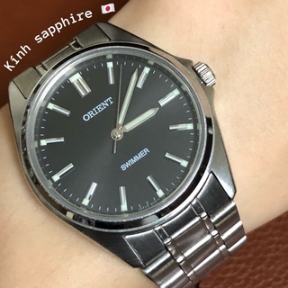 Đồng hồ nam kính sapphire thương hiệu Orient swimmer Nhật Bản