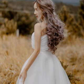 Đầm maxi lệch vai cao cấp_ hàng thiết kế