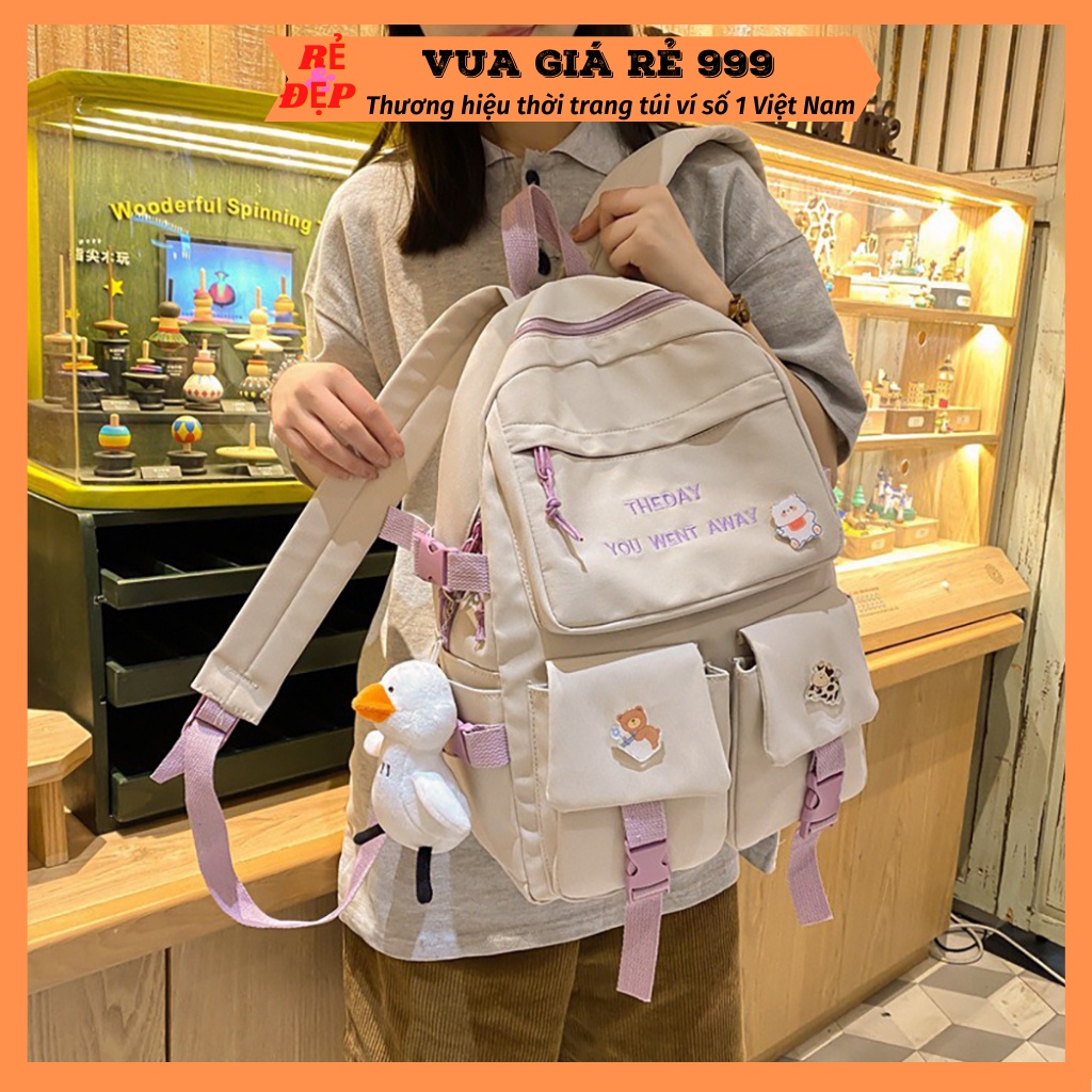 Balo nữ đẹp đi học du lịch thời trang hàn quốc dễ thương cute giá rẻ BL93