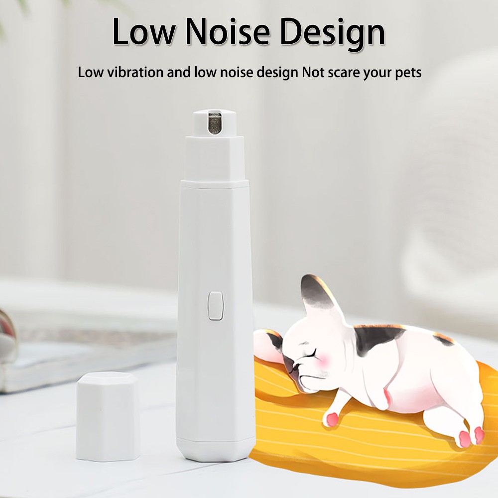 TOGEWITHU Máy làm móng 3 tốc độ không đau dành cho thú cưng