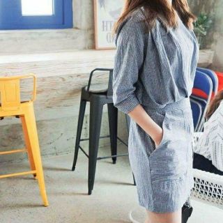 Đầm sọc GIẢ SET 2 túi (kèm hình thật)