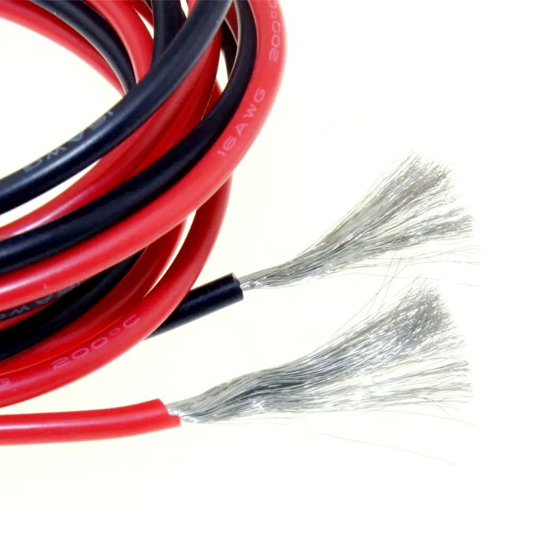 - Combo 10 mét dây điện Silicon AWG Siêu Dẻo Siêu Mềm chống cháy chịu nhiệt đến 200độ cho RC Led RGB Pin Lipo Accu