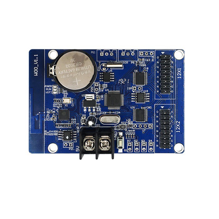 Mạch điều khiển HD W00 - card led ma trận 1 màu, 3 màu