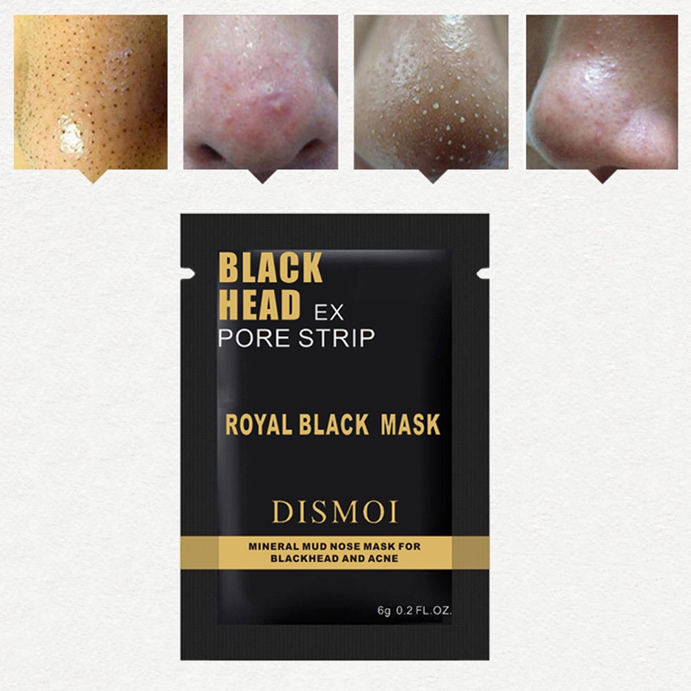 [Hàng mới về] Mặt nạ lột loại bỏ mụn đầu đen vùng mũi làm sạch sâu hiệu quả cao