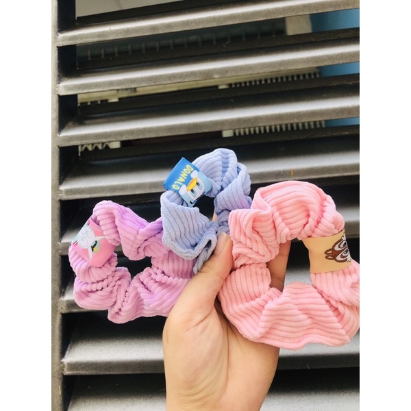 Dây buộc tóc co giãn vải nhung nỉ mẫu mới hot nhất