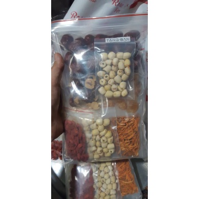 [tặng hạt sen] set 500gr 13 vị chè dưỡng nhan tuyết yến (nấu 4-5lit)