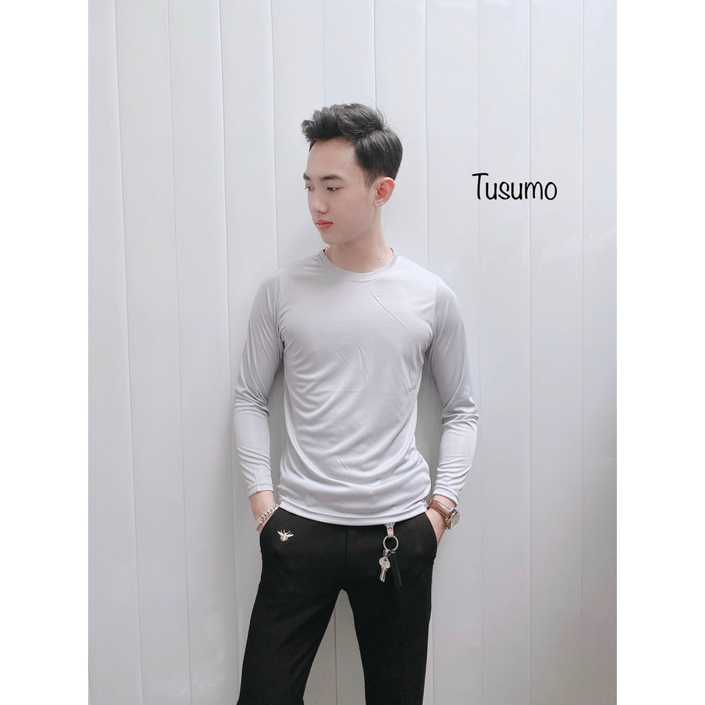 Áo giữ nhiệt nam hàng cao cấp áo thun nam thể thao dài tay mềm mại co dãn 4 chiều