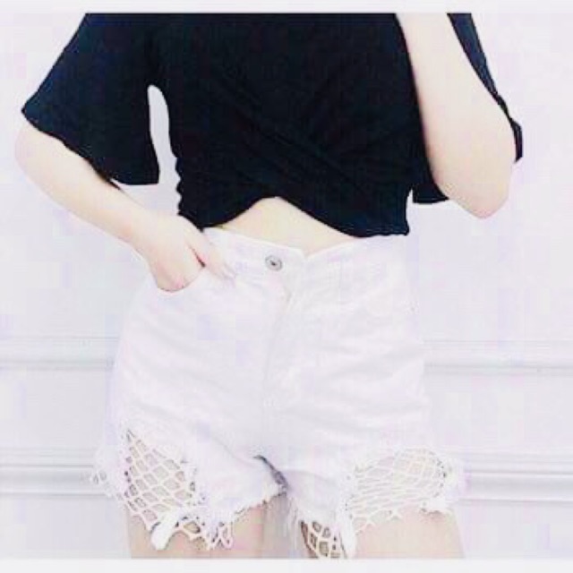 Quần short jean