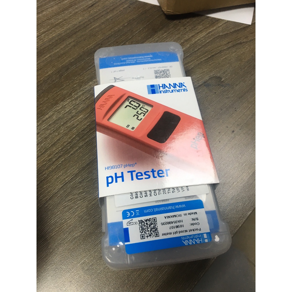 (Chính hãng) Máy đo pH (pH Tester) dùng trong thí nghiệm Las-XD