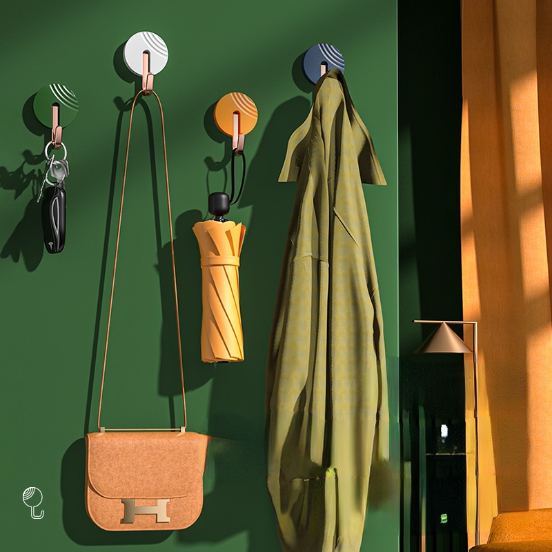 Móc Treo Đồ Gắn Tường Không Cần Khoan Tiện Dụng Cho Nhà Tắm