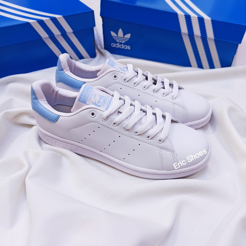 Giày thể thao da trơn Stan Smith nam nữ, Sneaker trắng basic đế bằng (part 1)