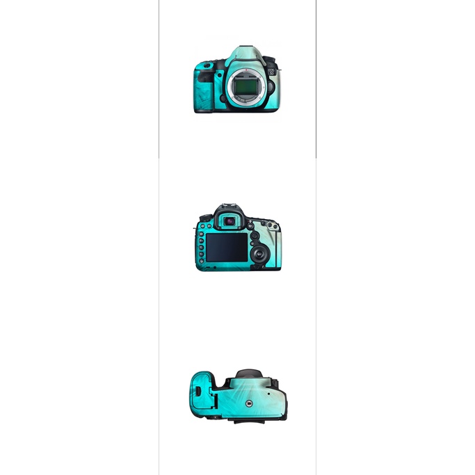 Combo Skin dành cho máy ảnh Body + Lens in hình theo yêu cầu cho Canon LG Sony Nikon Fujifilm decal máy ảnh 3M