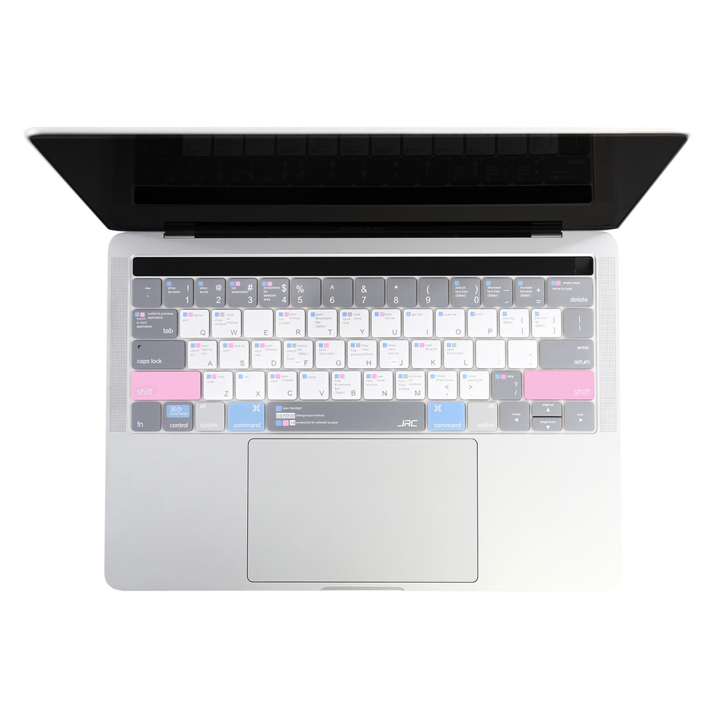 Miếng Lót Phủ Bàn Phím Mácbook Air, Mácbook Pro SMTech JRC Shortcut Chất liệu TPU Chống Nước, Bụi Bẩn
