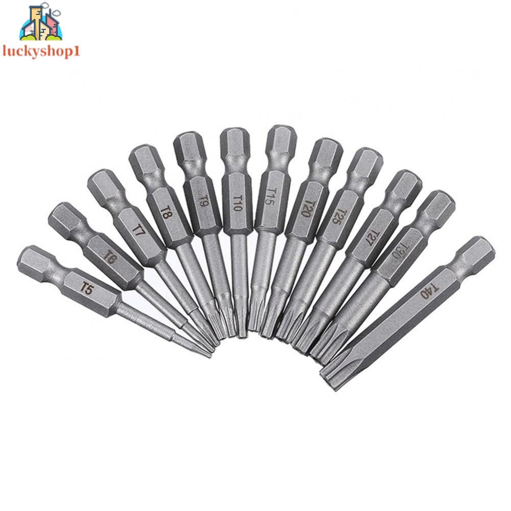 ❤❤❤2021S2 Alloy Steel 50mm Long Torx Screwdriver Bit 1/4Hexagon Handle T5-T40 1pcs