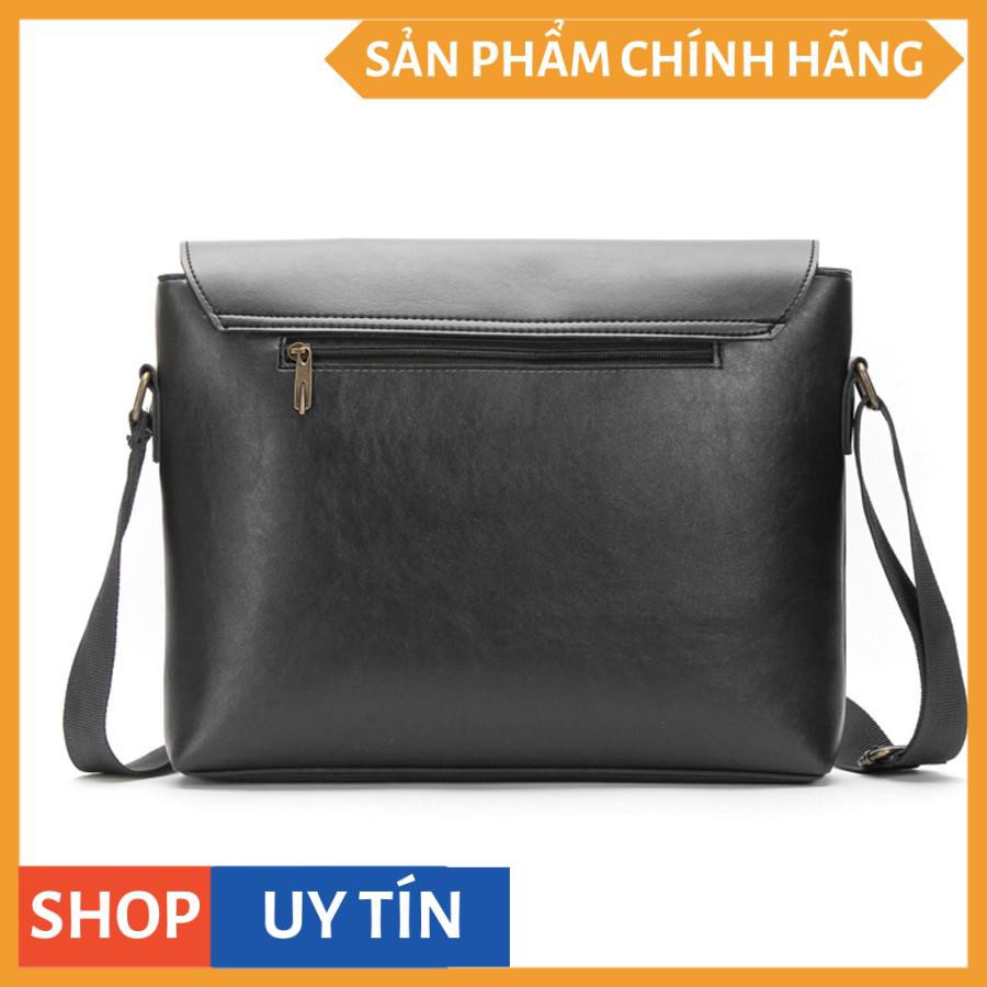 Túi Da Nam 4U Công Sở Sang Trọng DN269 (đen - nâu) | BigBuy360 - bigbuy360.vn