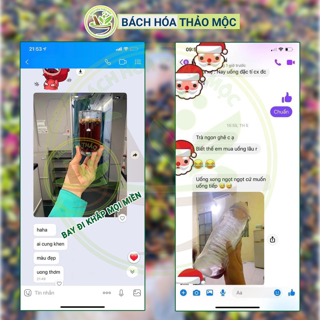 Trà gạo lứt đen và đỏ huyết rồng, đậu đen lòng xanh, táo đỏ, hoa hồng, hoa nhài. Hộp 600gr. Đẹp dáng, lợi sữa cho con