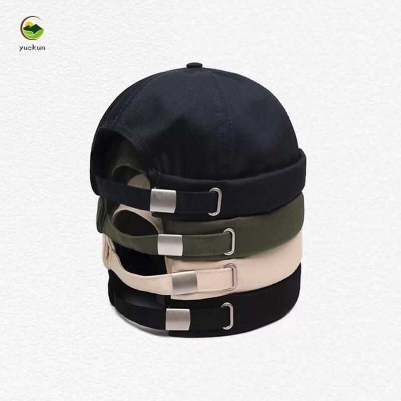 Mũ Beanie Không Vành Màu Trơn Phong Cách Vintage