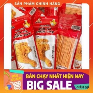 Gói snack hình đùi gà giòn