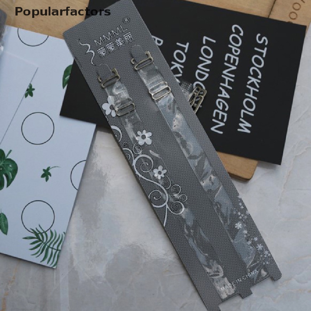 Dây Áo Ngực Silicone Trong Suốt Co Giãn Với Dây Điều Chỉnh Kim Loại