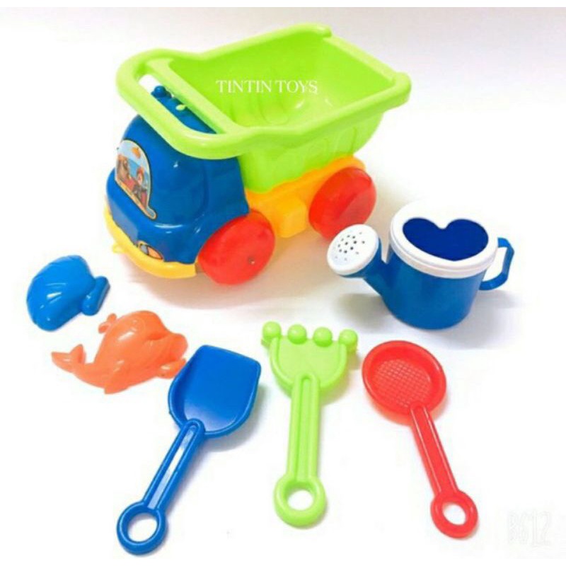 Xe đồ chơi xúc cát đi biển đáng yêu cho bé