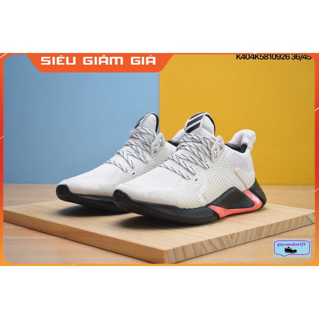 Giày thể thao sneaker nam nữ ALPHABOUNCE instinct M 2020 trắng sữa