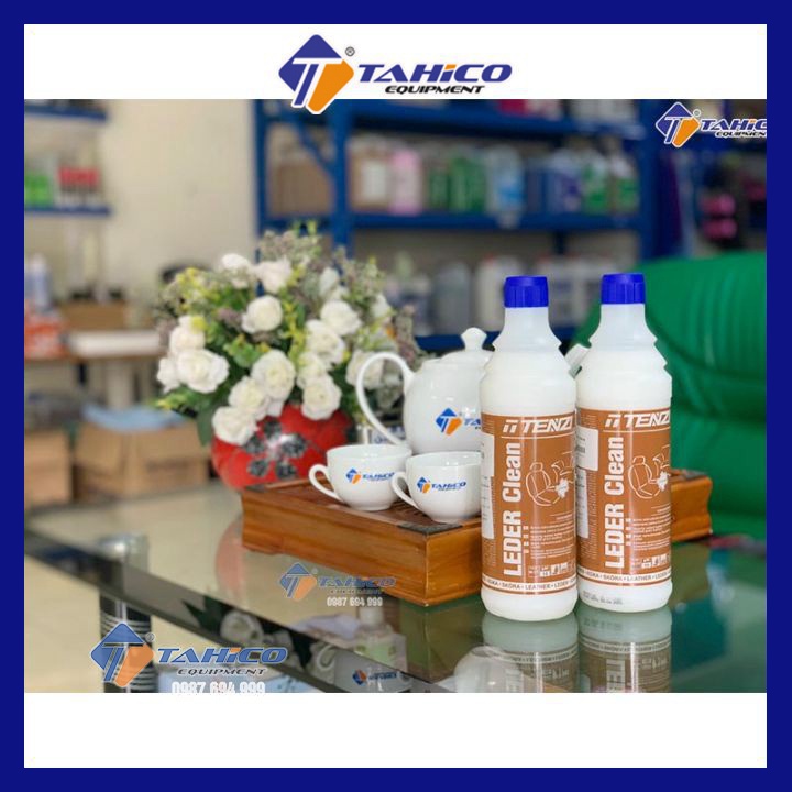 Dung dịch làm bóng bề mặt da xe ô tô Leder Clean ⚡CHÍNH HÃNG⚡ - Tahico