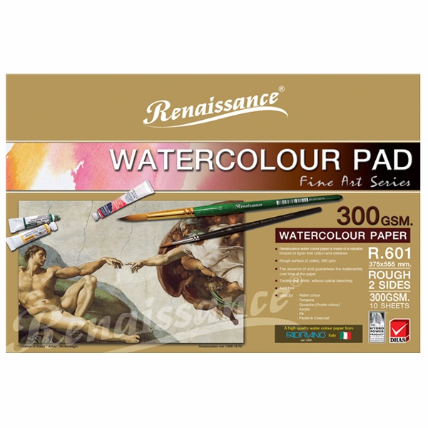 Tập Vẽ Renaissance R601 300 Gsm