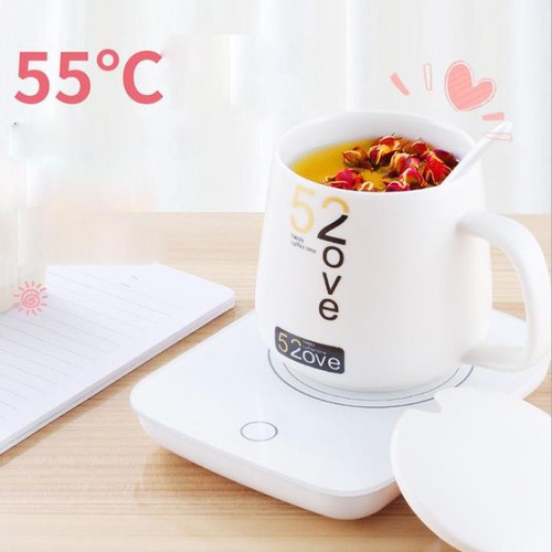 Đế Hâm Nóng Điện Tử Tặng Kèm Cốc Uống CAFE