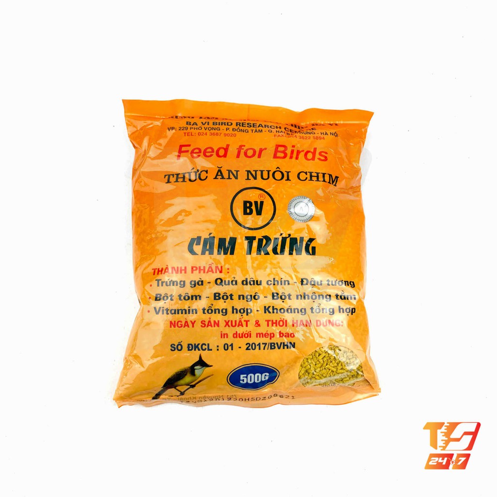 Cám Trứng Ba Vì (Tem) 500g - Thức Ăn Chim