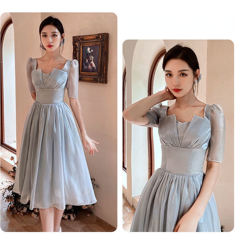 Đầm Phù Dâu Dáng Ôm Thiết Kế Mới Trẻ Trung Xinh Xắn