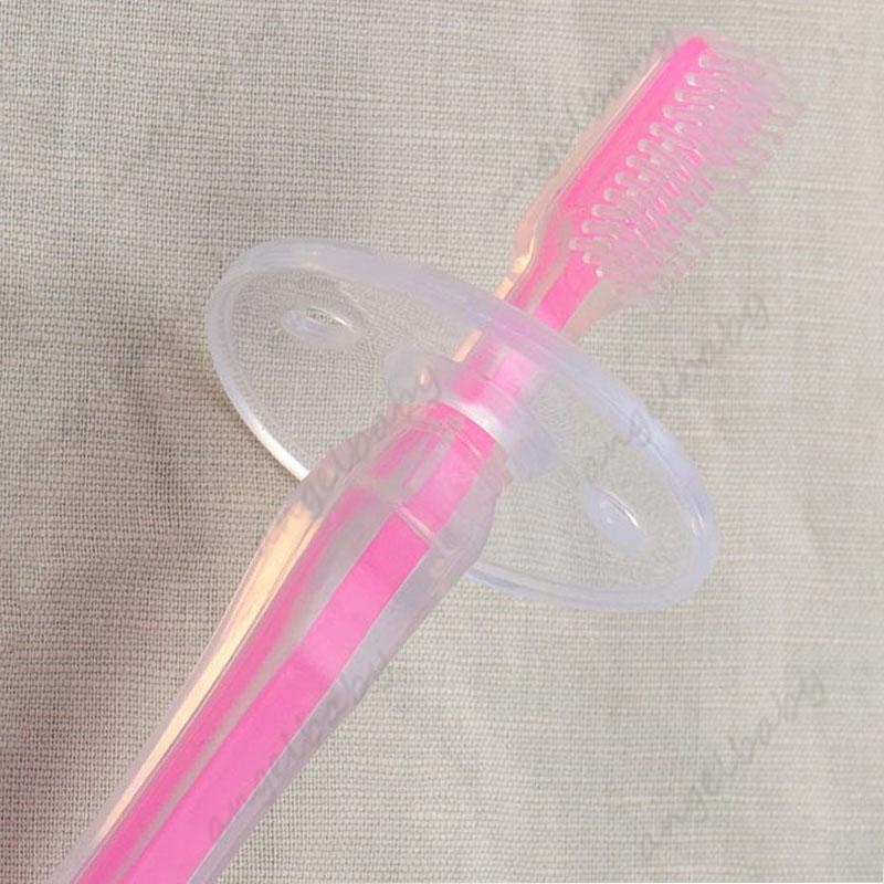 Bàn chải đánh răng silicon mềm cho trẻ em