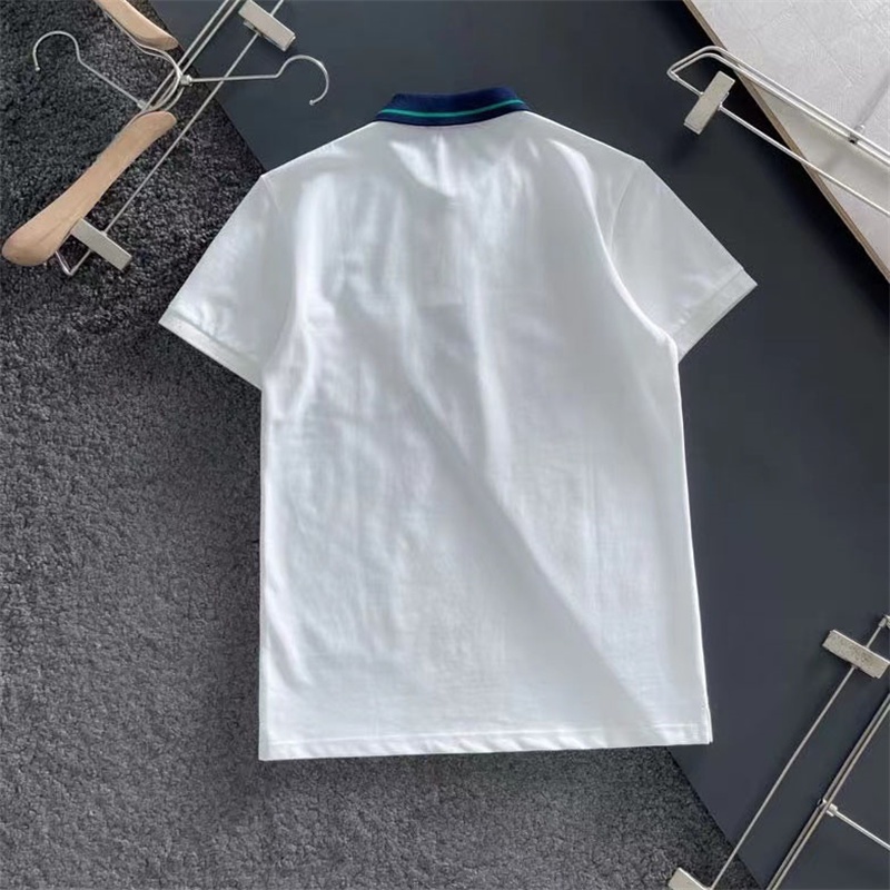 Gu Áo Thun polo Tay Ngắn Thoải Mái Chất Lượng Cao In logo Quả Dứa Lớn Bắt Mắt Giản Dị Thoải Mái