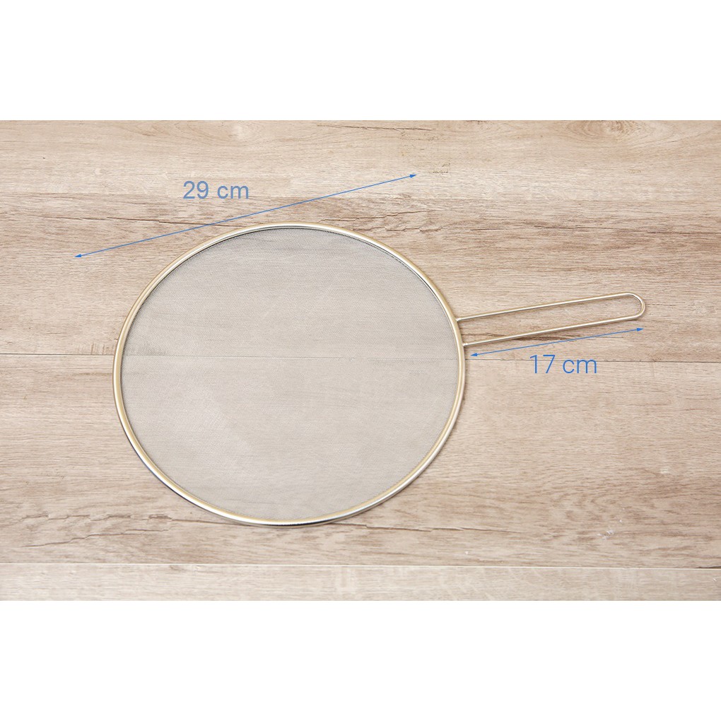 Nắp Lưới Đậy Chảo Chống Bắn Dầu Mỡ Hình Tròn Đường Kính 15cm, 29cm, 33cm – Vỉ Chắn Dầu Mỡ Chảo Rán, Nồi Chiên