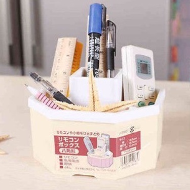 Khay đựng điều khiển, văn phòng phẩm J-990 8 cạnh tiện lợi Nhật Bản - 𝐁𝐞𝐞 𝐇𝐨𝐮𝐬𝐞