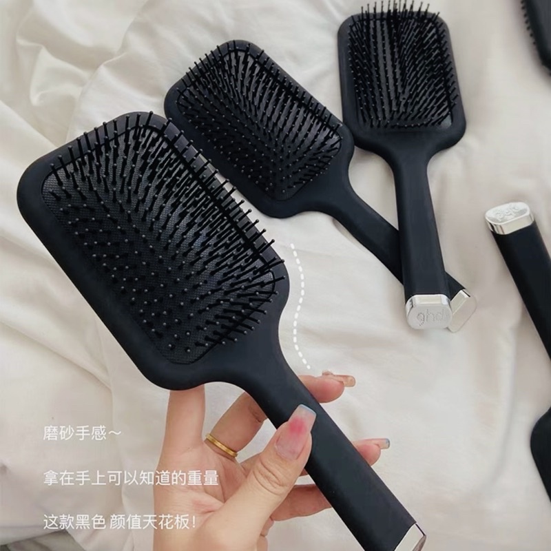 CHÍNH HÃNG Lược Gỡ Rối Tóc GHD PADDLE Hàng LUXURY Cao Cấp Sang Trọng Lược Chải Tóc Gai MASSAGE Gỡ Rối