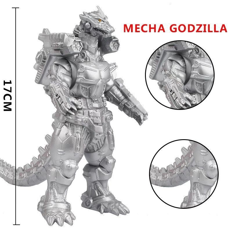 Mô hình Quái vật MechaGodzilla 2021 cao 17 cm, đồ chơi bé trai Vinyl Figure