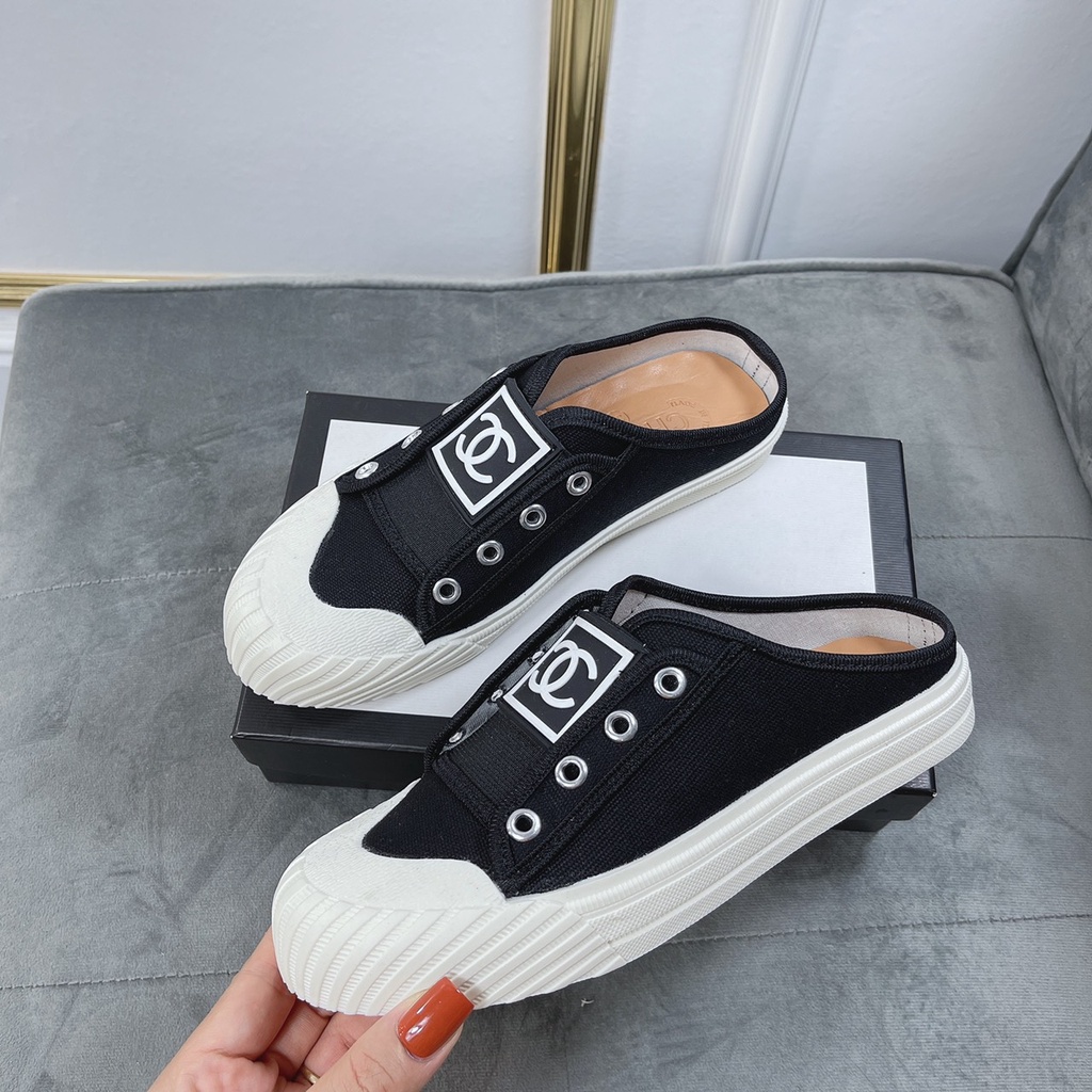 Giày lười slip on nữ, giày sục kiểu dáng thể thao độn đế 3cm hàng cao cấp chuẩn đẹp