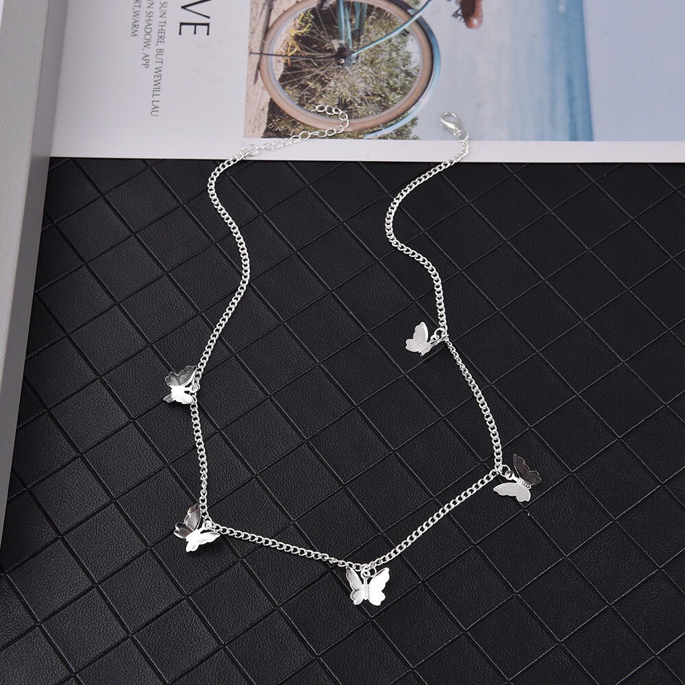 Dây chuyền/Chocker đính bươm bướm DCX09 Mayconner