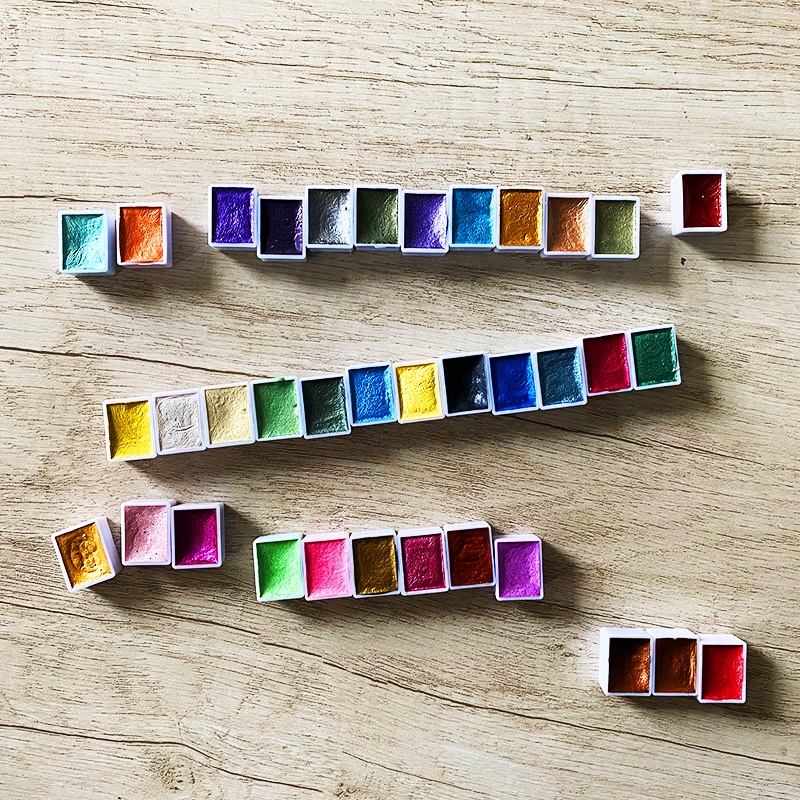 Màu nước ánh kim 36 tông màu tiện dụng