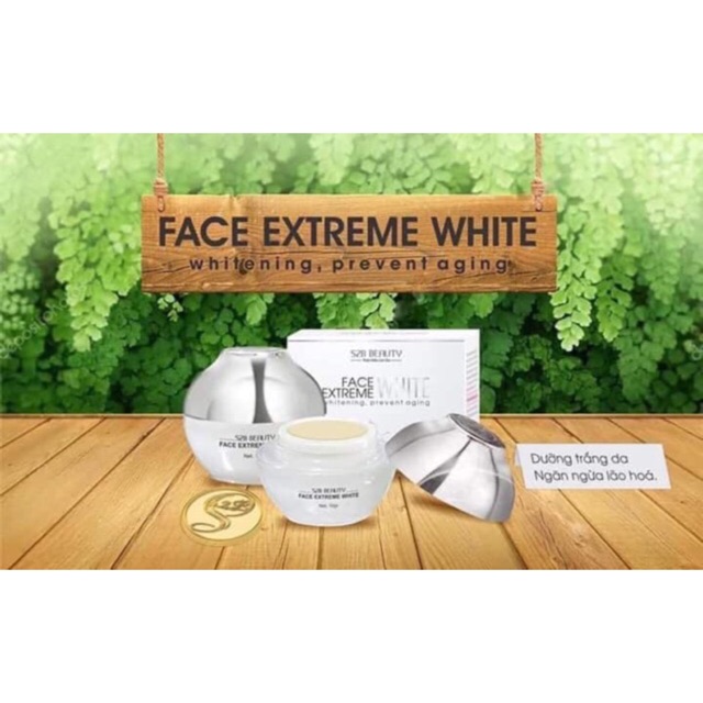 Kem Face Extreme White Bạc