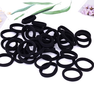 Dây Thun Cột Tóc Độ Co Giãn Cao Màu Đen